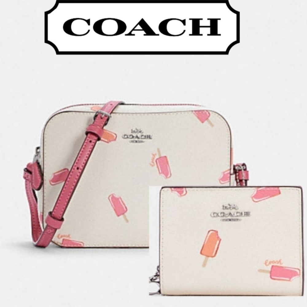 COACH POPSICLE BAG & WALLET SET